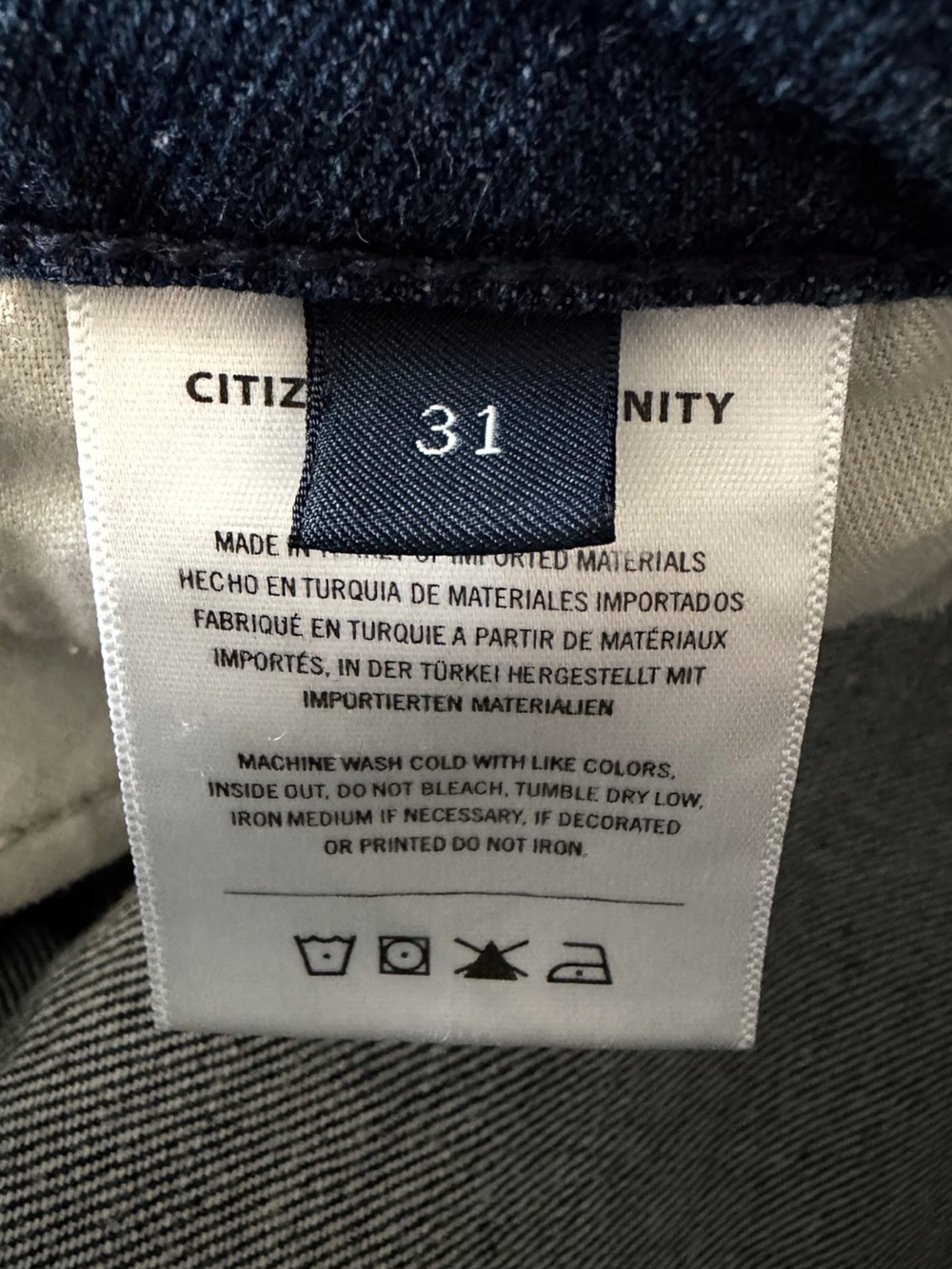 Citizens of Humanity Daphne High Rise Stovepipe Jeans in Winsome Size 31 - Picture 13 of 14